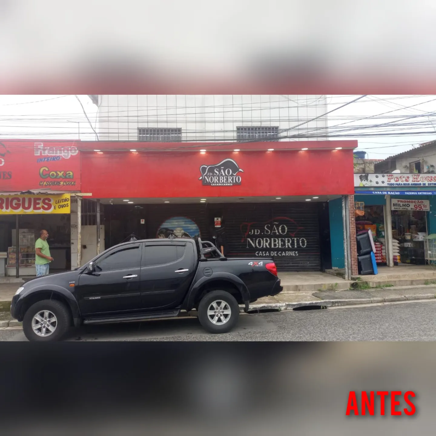 Reforma de fachada: antes e depois: antes