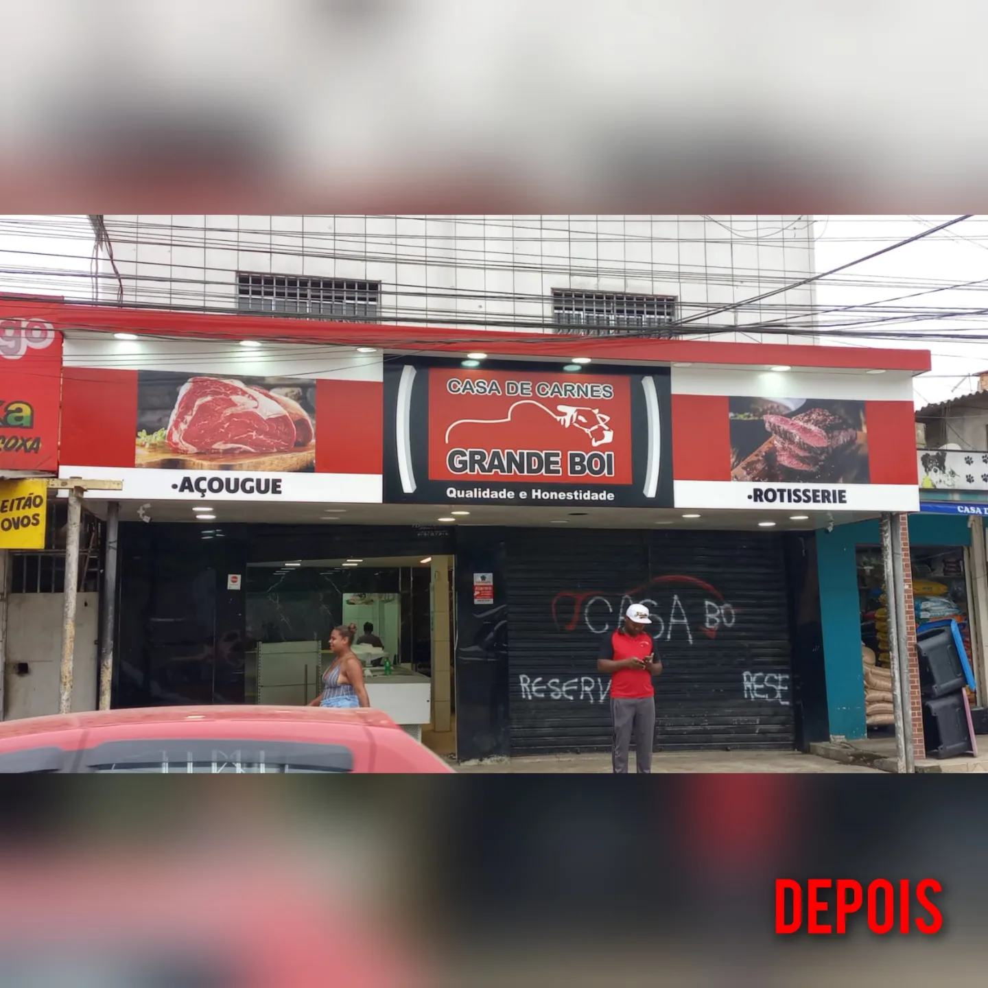 Reforma de fachada: antes e depois: depois