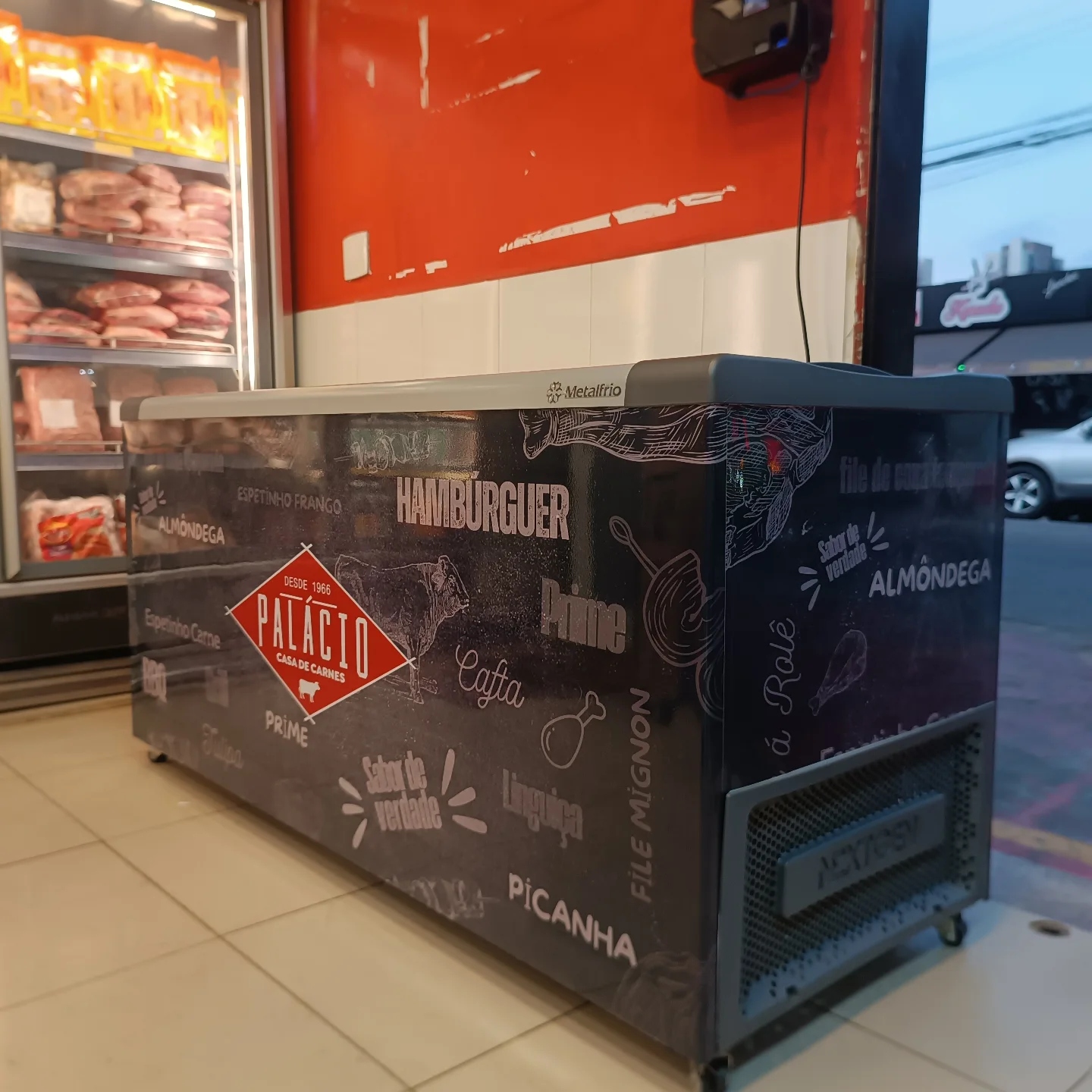 Personalização de freezer